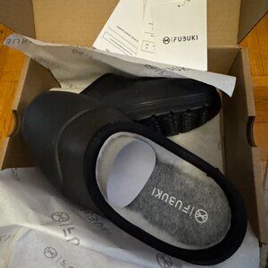 FUBUKI  - NWT : Nozawa Slipper / Clog - Unisex - BLACK : 6 (Men's) / 8 (Women's)